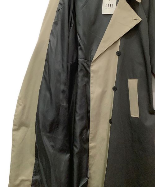 UNE MANSION（ユヌマンション）UNE MANSION (ユヌマンション) トレンチコート ベージュ×グレー サイズ:F 未使用品の古着・服飾アイテム