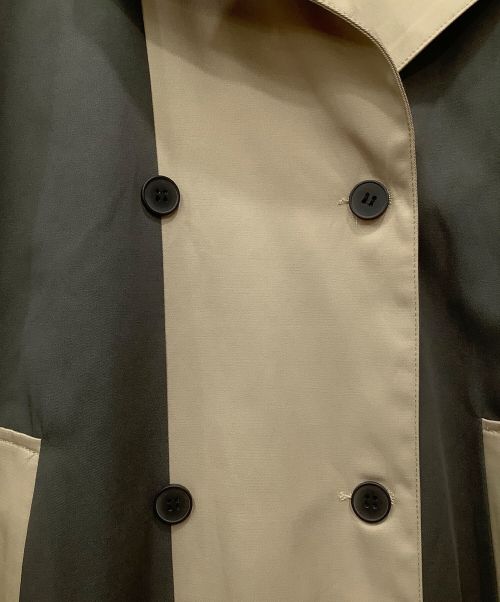 UNE MANSION（ユヌマンション）UNE MANSION (ユヌマンション) トレンチコート ベージュ×グレー サイズ:F 未使用品の古着・服飾アイテム