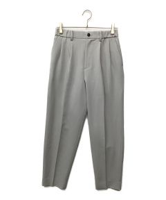 中古・古着通販】CULLNI (クルニ) ベルテッドワイドスラックス