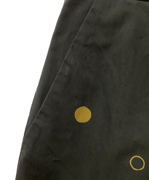 MARGARET HOWELL（マーガレットハウエル）MARGARET HOWELL (マーガレットハウエル) SPOT PRINT COTTON SILKスカート グレー サイズ:3の古着・服飾アイテム