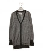 MM6 Maison Margielaエムエムシックスメゾンマルジェラ）の古着「カシミヤ混カーディガン」｜グレー