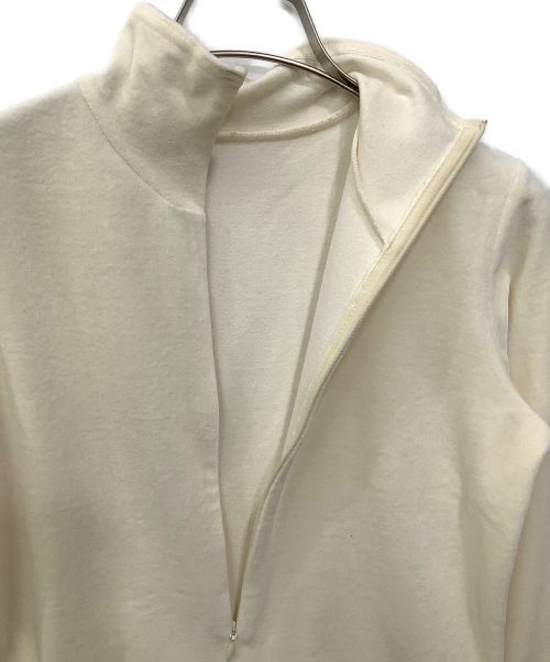 THE PERMANENT EYE（ザ パーマネント アイ）THE PERMANENT EYE (ザ パーマネント アイ) コズ ベロア ボディスーツ ベージュ サイズ:36 未使用品の古着・服飾アイテム