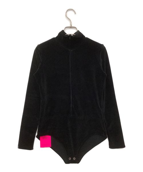 THE PERMANENT EYE（ザ パーマネント アイ）THE PERMANENT EYE (ザ パーマネント アイ) コズ ベロア ボディスーツ ブラック サイズ:36 未使用品の古着・服飾アイテム