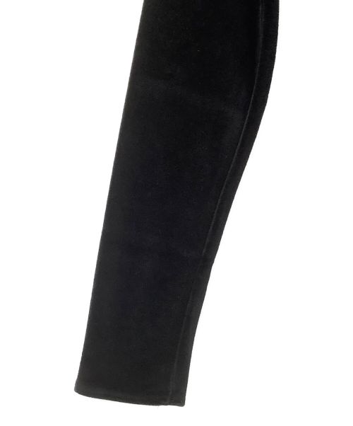 THE PERMANENT EYE（ザ パーマネント アイ）THE PERMANENT EYE (ザ パーマネント アイ) コズ ベロア ボディスーツ ブラック サイズ:36 未使用品の古着・服飾アイテム