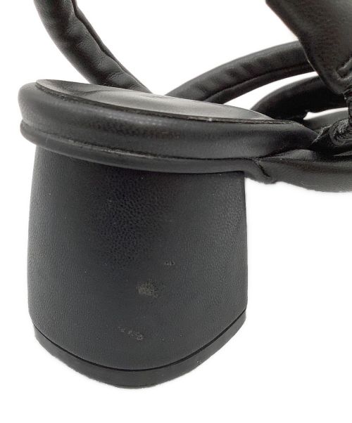 UNITED TOKYO（ユナイテッドトーキョー）UNITED TOKYO (ユナイテッドトーキョー) アシメスウィルサンダル ブラック サイズ:Mの古着・服飾アイテム