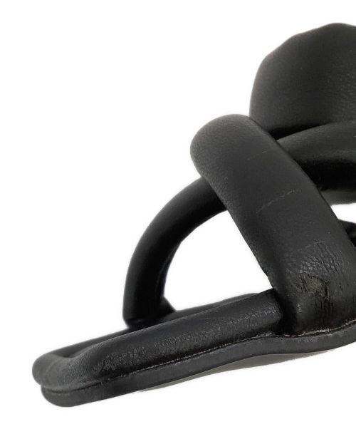 UNITED TOKYO（ユナイテッドトーキョー）UNITED TOKYO (ユナイテッドトーキョー) アシメスウィルサンダル ブラック サイズ:Mの古着・服飾アイテム