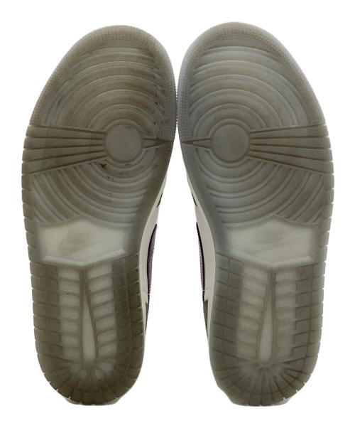 NIKE（ナイキ）NIKE (ナイキ) ローカットスニーカー ホワイト×グリーン サイズ:27.5の古着・服飾アイテム