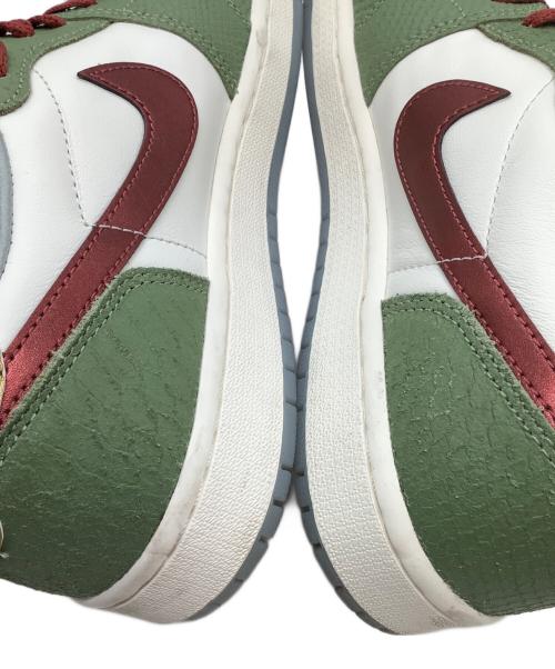 NIKE（ナイキ）NIKE (ナイキ) ローカットスニーカー ホワイト×グリーン サイズ:27.5の古着・服飾アイテム