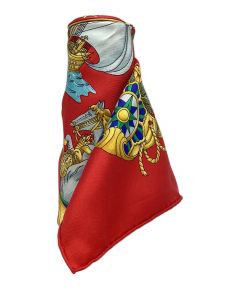 中古・古着通販】HERMES (エルメス) シルクスカーフ カレ90 くるみ割り