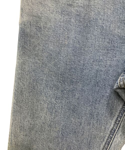 GUCCI（グッチ）GUCCI (グッチ) ヴィンテージデザインストーンブリーチ ストレートデニムパンツ インディゴ サイズ:30の古着・服飾アイテム