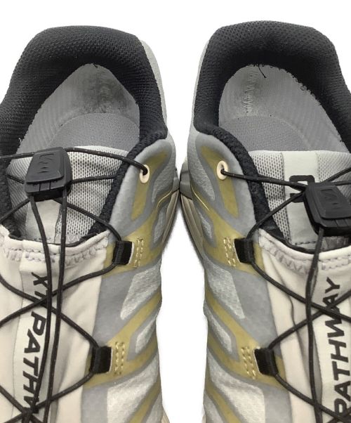 SALOMON（サロモン）SALOMON (サロモン) XT-PATHHWAY GTX グレー×ベージュ サイズ:27の古着・服飾アイテム