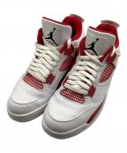 NIKEナイキ）の古着「スニーカー」｜ホワイト×レッド