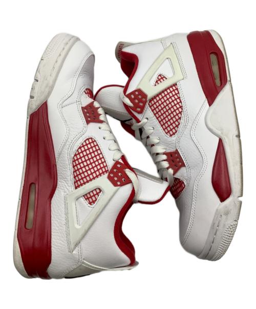 NIKE（ナイキ）NIKE (ナイキ) スニーカー ホワイト×レッド サイズ:28cmの古着・服飾アイテム