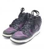 NIKEナイキ）の古着「フラグメント × ナイキ ダンク ハイ シティパック "北京" 2021」｜ブラック×パープル