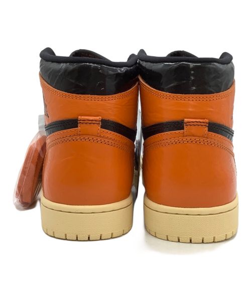 NIKE（ナイキ）NIKE (ナイキ) ミッドカットスニーカー ブラック×オレンジ サイズ:26 未使用品の古着・服飾アイテム