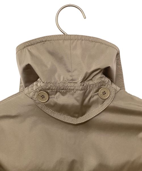 BOTTEGA VENETA（ボッテガベネタ）BOTTEGA VENETA (ボッテガベネタ) ナイロンロングトレンチコート ブラウン サイズ:46の古着・服飾アイテム