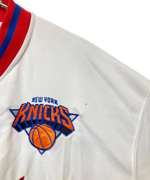 UNIQUE（ユニーク）unique (ユニーク) チームロゴ刺繍ゲ-ムシャツ ホワイト サイズ:6Xの古着・服飾アイテム