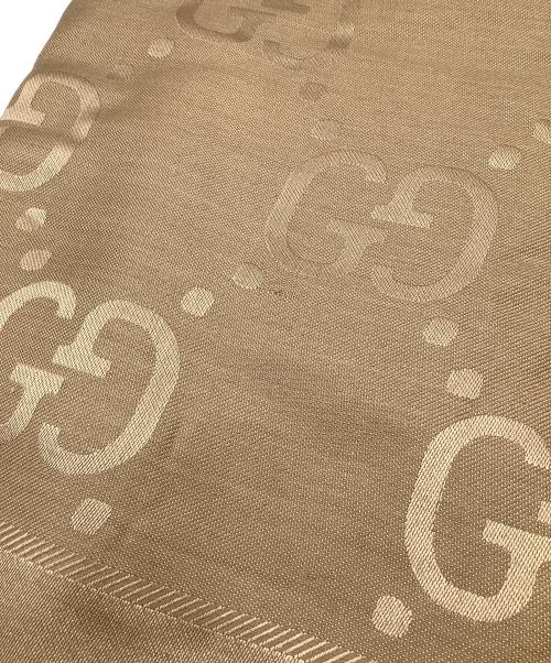 GUCCI（グッチ）GUCCI (グッチ) シルクストール ベージュの古着・服飾アイテム