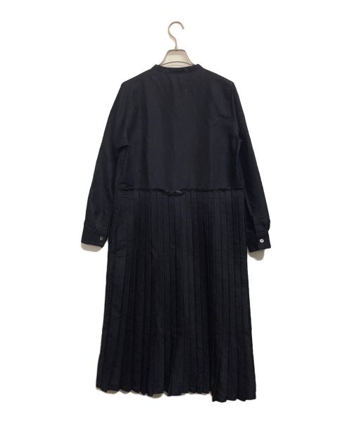 ZUCCA（ズッカ）ZUCCA (ズッカ) ストレッチリサイクルナイロンワンピース ネイビー サイズ:Mの古着・服飾アイテム
