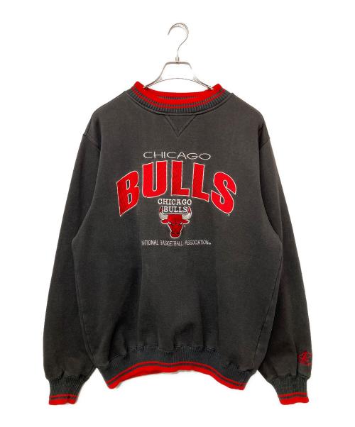 LOGOATHLETIC（ロゴアスレチック）LOGOATHLETIC (ロゴアスレチック) 90'sチームロゴ刺繍スウェット ブラック サイズ:XLの古着・服飾アイテム