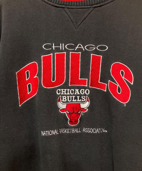 LOGOATHLETIC（ロゴアスレチック）LOGOATHLETIC (ロゴアスレチック) 90'sチームロゴ刺繍スウェット ブラック サイズ:XLの古着・服飾アイテム