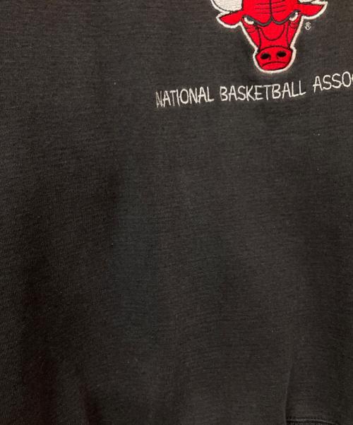 LOGOATHLETIC（ロゴアスレチック）LOGOATHLETIC (ロゴアスレチック) 90'sチームロゴ刺繍スウェット ブラック サイズ:XLの古着・服飾アイテム