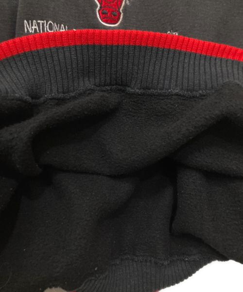 LOGOATHLETIC（ロゴアスレチック）LOGOATHLETIC (ロゴアスレチック) 90'sチームロゴ刺繍スウェット ブラック サイズ:XLの古着・服飾アイテム