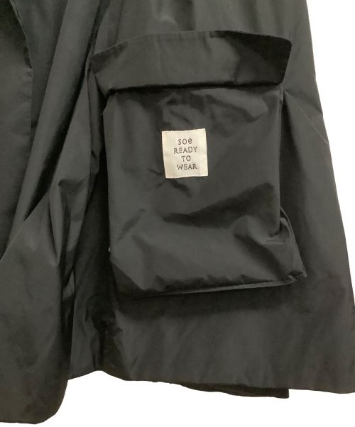 Soe（ソーイ）Soe (ソーイ) 1Bリバーシブルテーラードジャケット ブラック サイズ:Mの古着・服飾アイテム