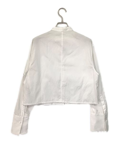 CINOH（チノ）CINOH (チノ) EX．FRONT YORK SHORT SHIRT ホワイト サイズ:38の古着・服飾アイテム