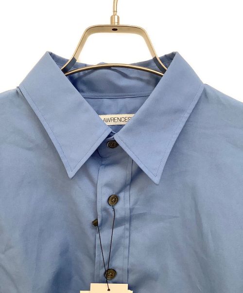 JOHN LAWRENCE SULLIVAN（ジョン ローレンス サリバン）JOHN LAWRENCE SULLIVAN (ジョンローレンスサリバン) ブロードクロスクロップドシャツ ブルー サイズ:0Sの古着・服飾アイテム