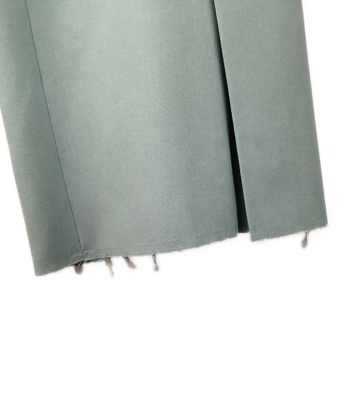 Matured（マチュアード）Matured (マチュアード) タックワイドスラックス スカイブルー サイズ:2の古着・服飾アイテム