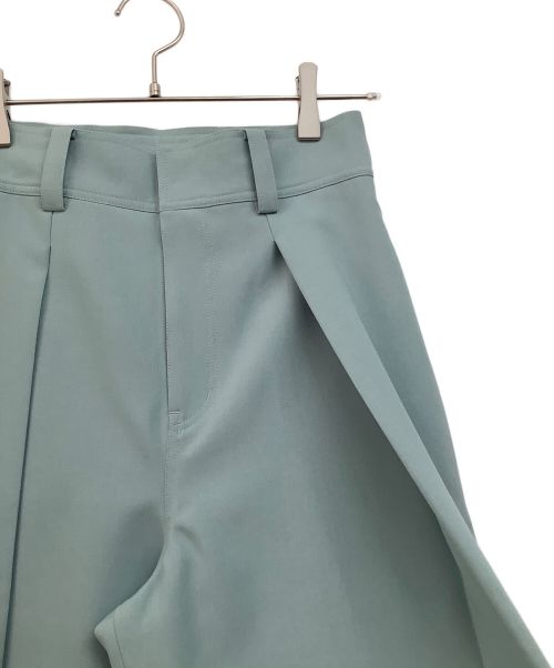 Matured（マチュアード）Matured (マチュアード) タックワイドスラックス スカイブルー サイズ:2の古着・服飾アイテム