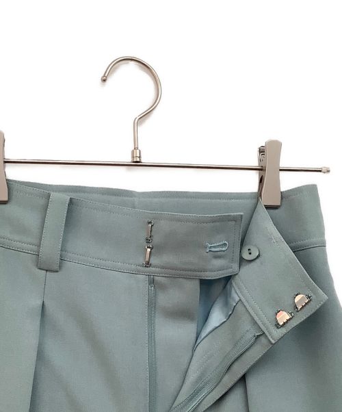 Matured（マチュアード）Matured (マチュアード) タックワイドスラックス スカイブルー サイズ:2の古着・服飾アイテム