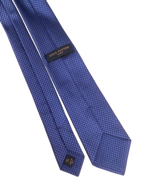 LOUIS VUITTON（ルイ ヴィトン）LOUIS VUITTON (ルイ ヴィトン) ネクタイ・マイクロダミエ サイズ:表記無の古着・服飾アイテム