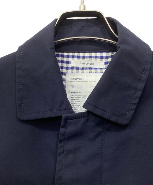 WTAPS（ダブルタップス）WTAPS (ダブルタップス) ステンカラーコート ネイビー サイズ:①の古着・服飾アイテム