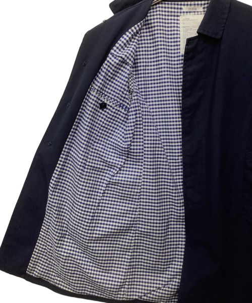 WTAPS（ダブルタップス）WTAPS (ダブルタップス) ステンカラーコート ネイビー サイズ:①の古着・服飾アイテム