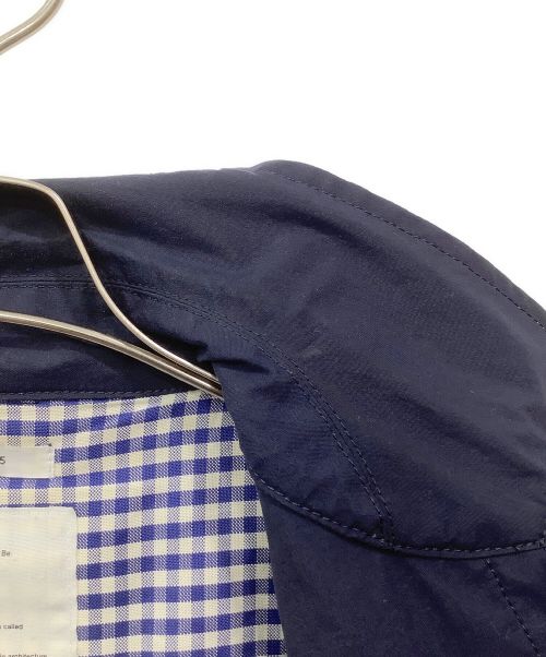 WTAPS（ダブルタップス）WTAPS (ダブルタップス) ステンカラーコート ネイビー サイズ:①の古着・服飾アイテム