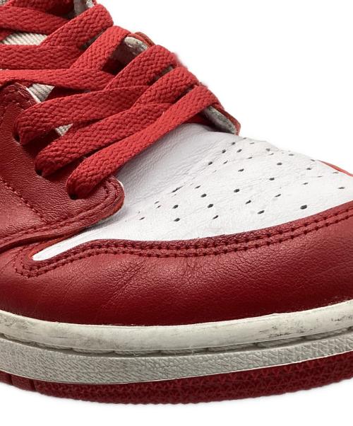 NIKE（ナイキ）NIKE (ナイキ) AIR JORDAN1 RETRO HIGH OG レッド サイズ:27.5㎝の古着・服飾アイテム
