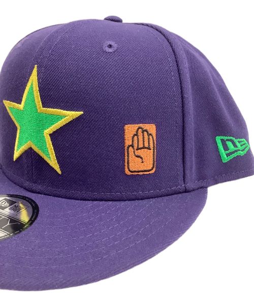 New Era（ニューエラ）New Era (ニューエラ) キャップ ジョジョの奇妙な冒険　ストーンオーシャン 空条承太郎  パープルの古着・服飾アイテム