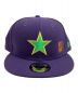 New Era (ニューエラ) キャップ ジョジョの奇妙な冒険　ストーンオーシャン 空条承太郎  パープル：8000円