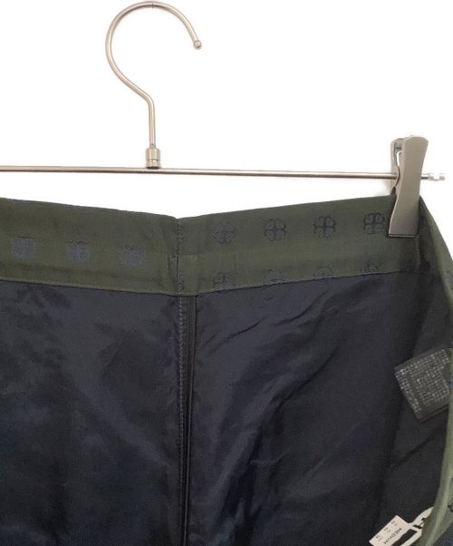 H BEAUTY&YOUTH（エイチ ビューティー&ユース）H BEAUTY&YOUTH (エイチ ビューティアンドユース) SILK SEAMLES PAJAMA/パンツ グリーン×ブルー サイズ:Mの古着・服飾アイテム