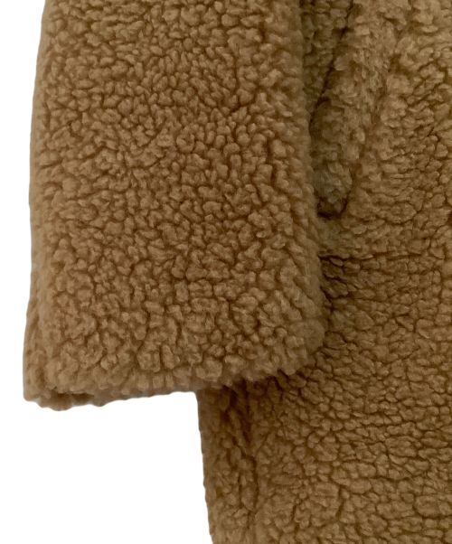 MISTER GENTLE MAN（ミスタージェントルマン）MISTER GENTLE MAN (ミスタージェントルマン) ボアロングコート ベージュ×カーキ サイズ:M 未使用品の古着・服飾アイテム