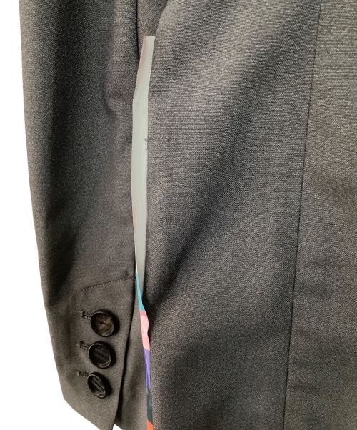 TAKAHIROMIYASHITA TheSoloIst.（タカヒロミヤシタ ザソロイスト）TAKAHIROMIYASHITA TheSoloIst. (タカヒロミヤシタ ザソロイスト) テーラードジャケット グレー サイズ:46の古着・服飾アイテム