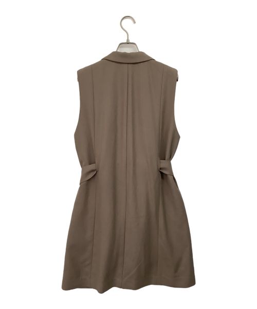 ELIN（エリン）ELIN (エリン) ノースリーブジャケット ベージュ サイズ:36 未使用品の古着・服飾アイテム