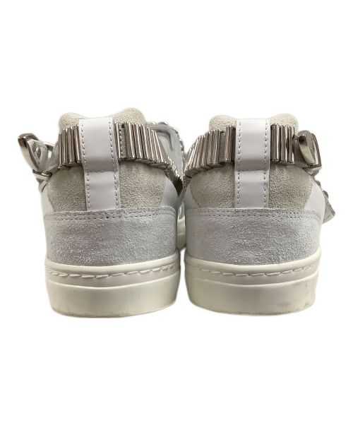 TOGA PULLA（トーガ プルラ）TOGA PULLA (トーガ プルラ) メタルスニーカーサンダル シルバー×アイボリー サイズ:37の古着・服飾アイテム