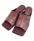 LAURENCEロランス）の古着「SQ CONT MULLE」｜レッド