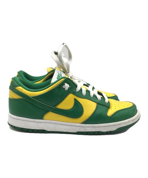 NIKE（ナイキ）NIKE (ナイキ) DUNK LOW SP グリーン×イエロー サイズ:27.5の古着・服飾アイテム