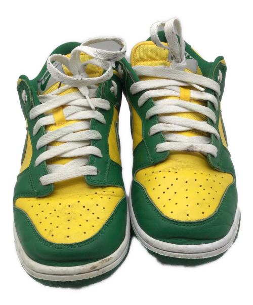 NIKE（ナイキ）NIKE (ナイキ) DUNK LOW SP グリーン×イエロー サイズ:27.5の古着・服飾アイテム