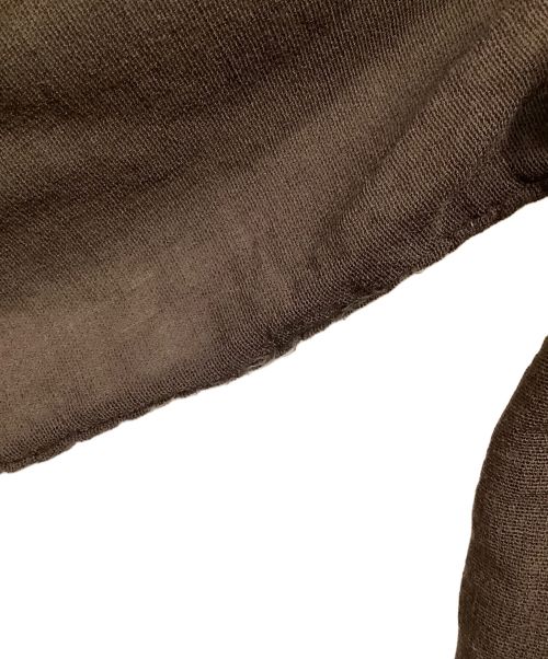 FENDI（フェンディ）FENDI (フェンディ) リネン混パーカー ブラウン サイズ:42の古着・服飾アイテム