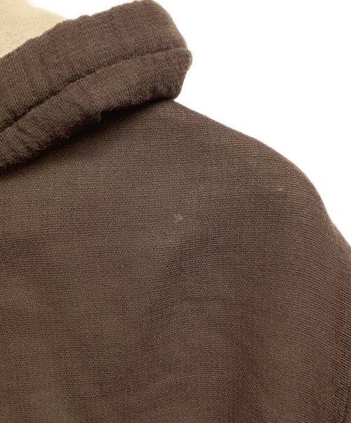 FENDI（フェンディ）FENDI (フェンディ) リネン混パーカー ブラウン サイズ:42の古着・服飾アイテム